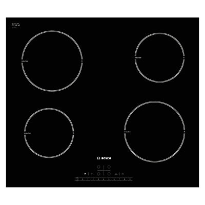 Bosch PIA611F18E Induction Hob, Black Bosch PIA611F18E Induction Hob, Black